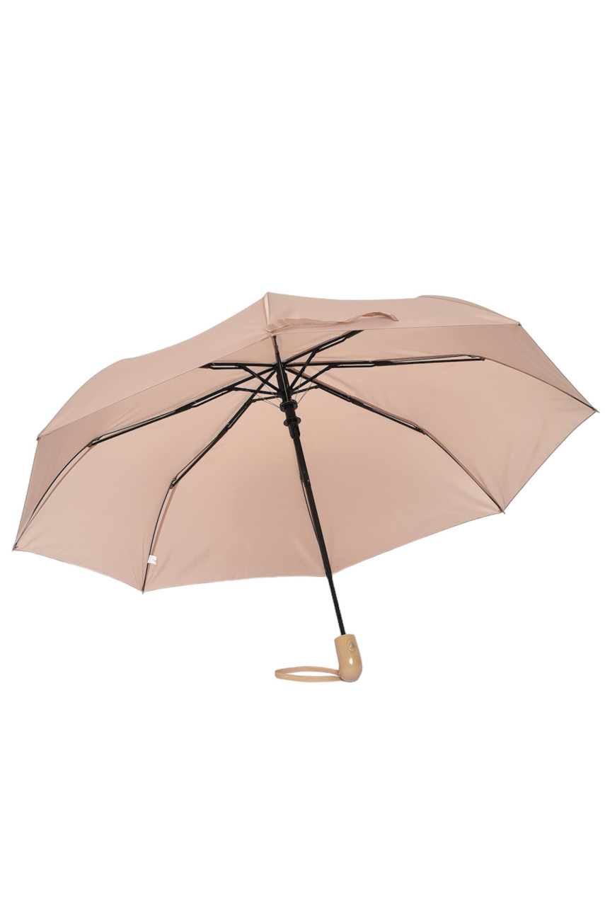 Зонт полуавтомат бежевого цвета N102 184351