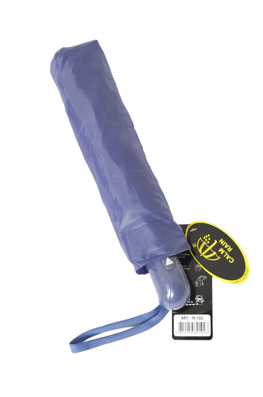 Парасолька напівавтомат лавандового кольору N102 184353 Парасолька напівавтомат лавандового кольору N102 184353