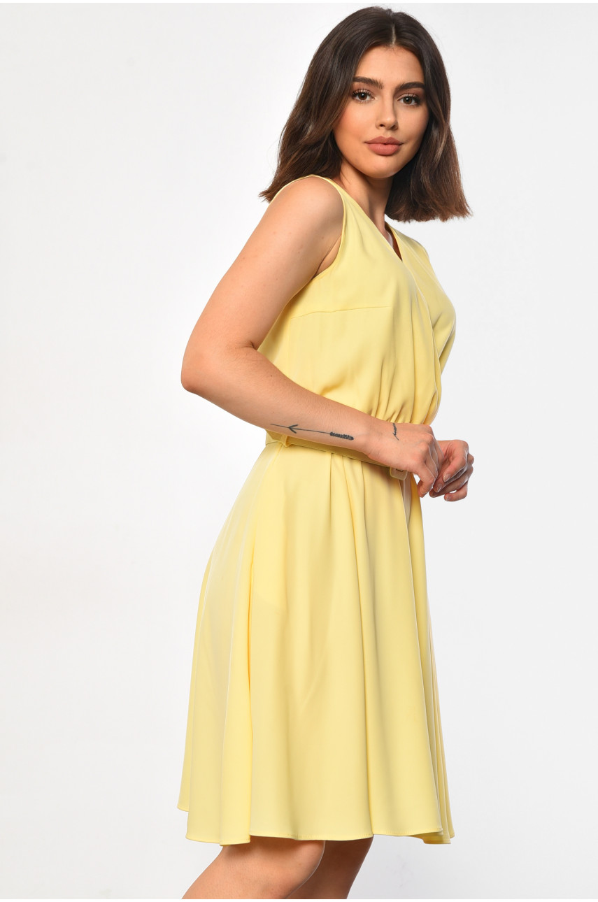 Сукня жіноча жовтого кольору 3232 184397