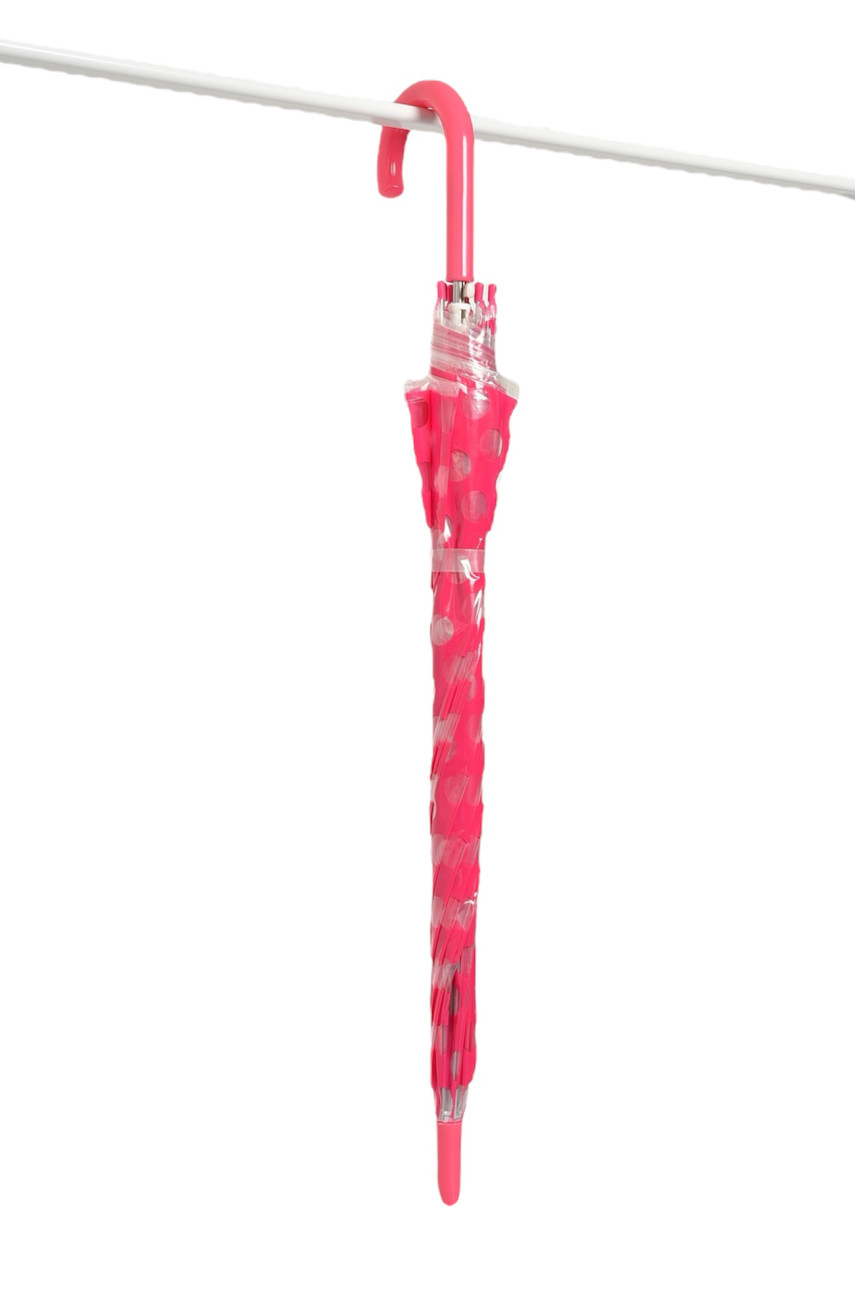 Зонт полуавтомат трость малинового цвета 018 184413 Зонт полуавтомат трость малинового цвета 018 184413