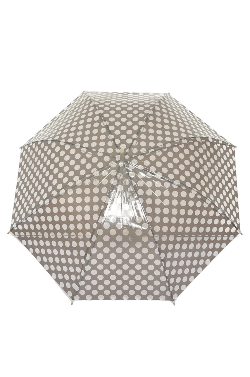 Зонт полуавтомат трость серого цвета 018 184414