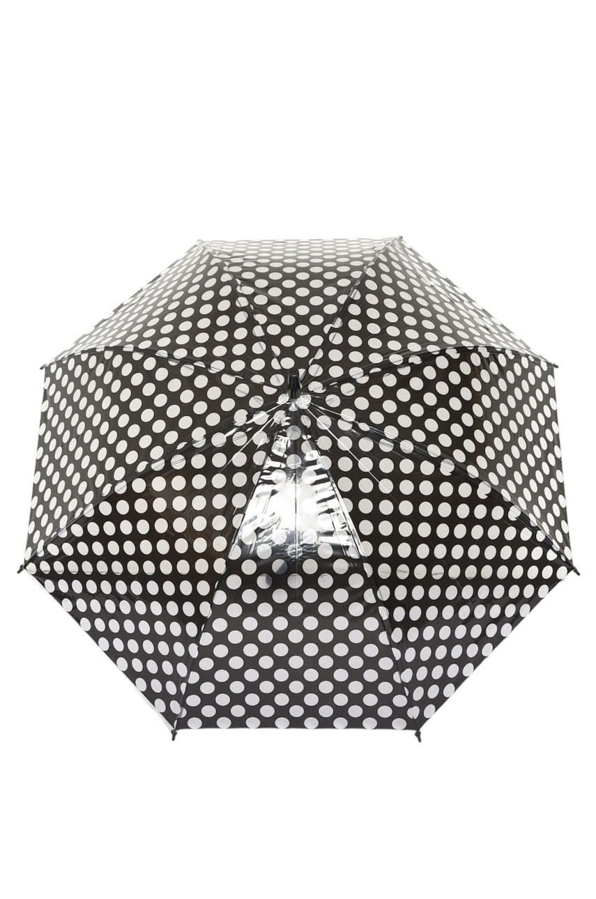 Зонт полуавтомат трость черного цвета 018 184415 Зонт полуавтомат трость черного цвета 018 184415