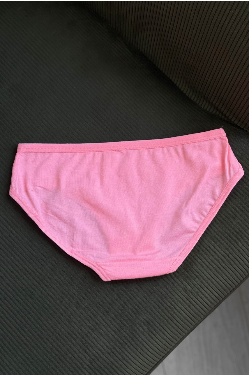 Трусики детские для девочки кораллового цвета 08 184598