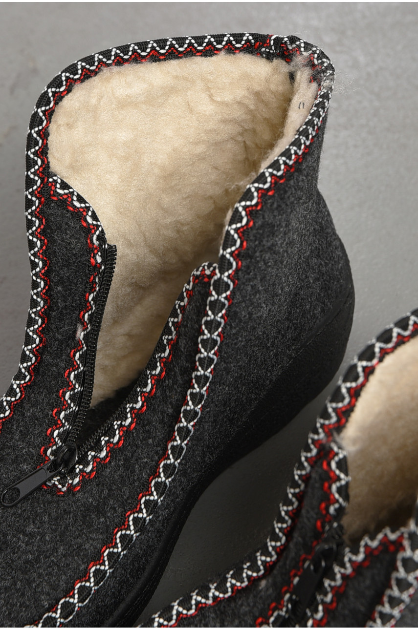 Бурки женские на меху черного цвета 04 184614 Бурки женские на меху черного цвета 04 184614