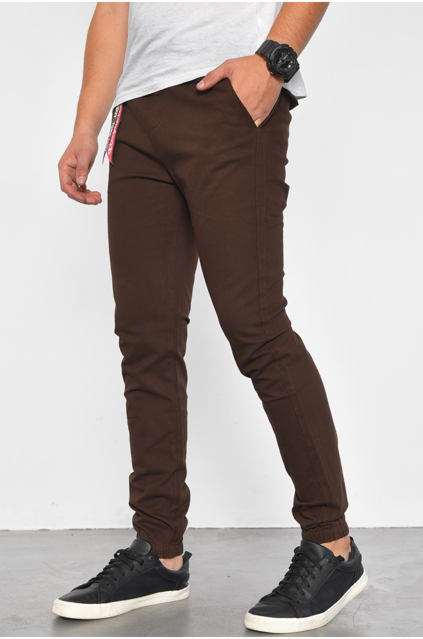 Штаны мужские коричневого цвета 184886