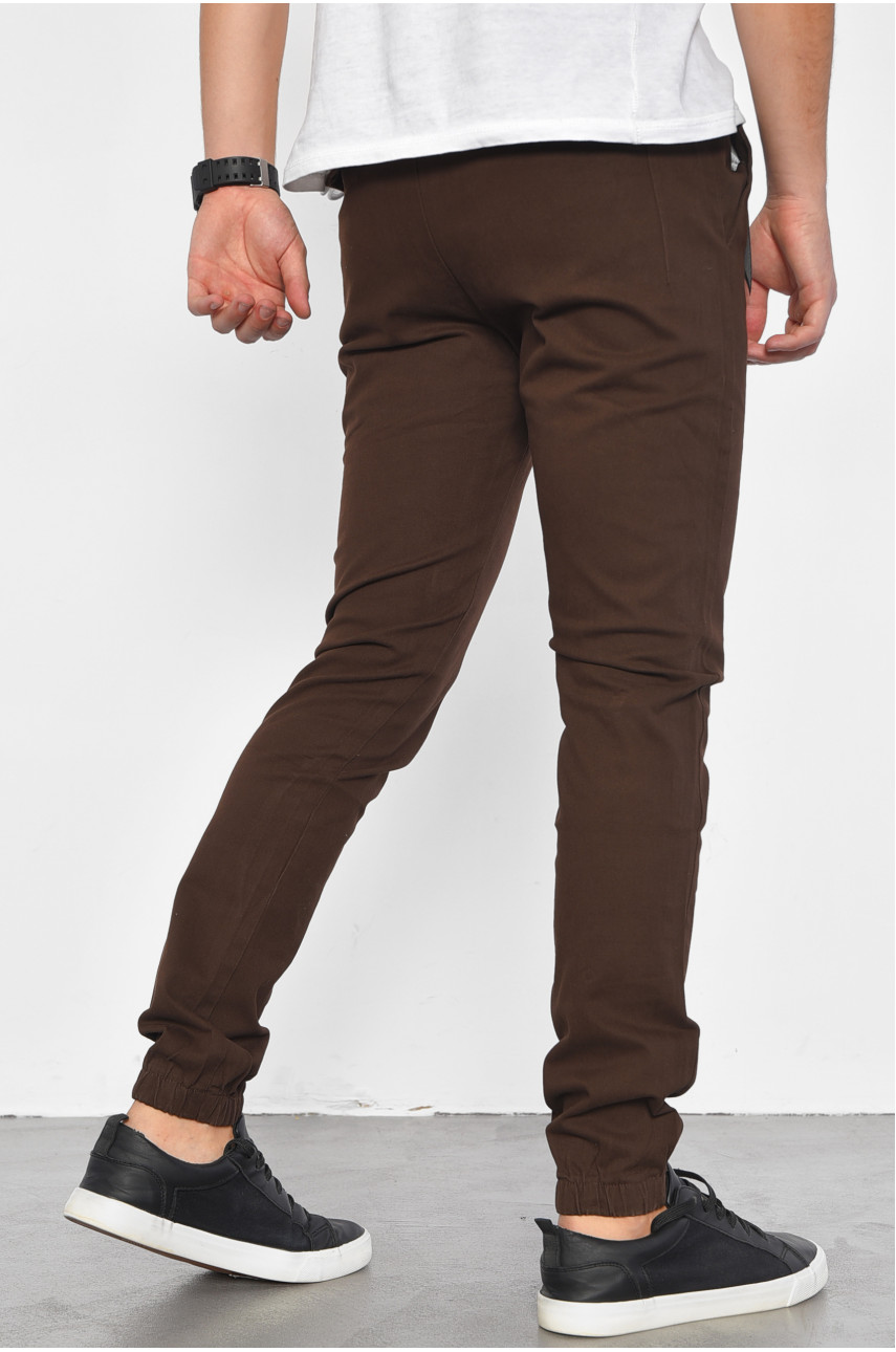 Штаны мужские коричневого цвета 184886