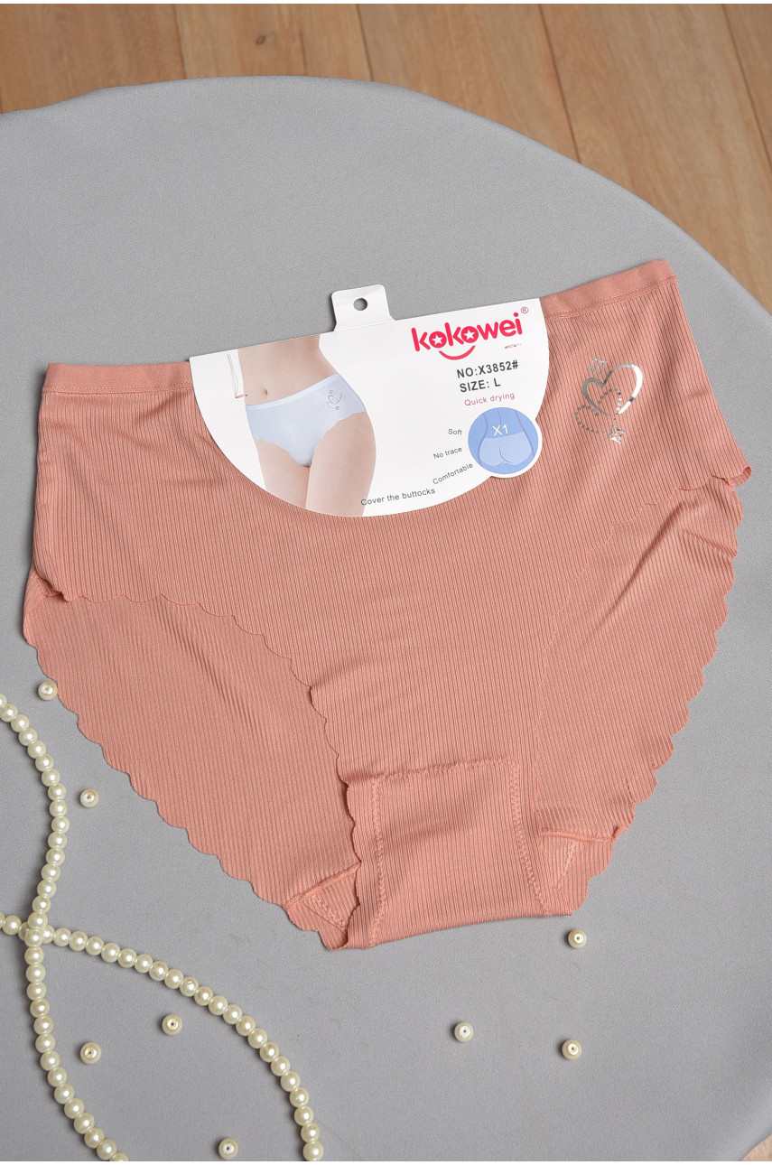 Трусы женские батальные розового цвета 3852 184897