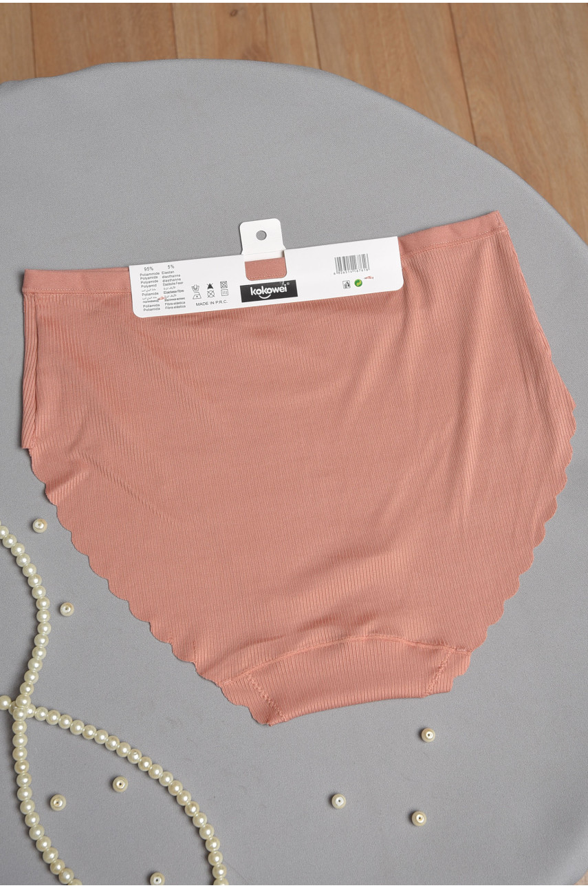 Трусы женские батальные розового цвета 3852 184897