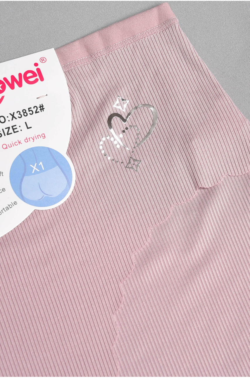 Трусы женские батальные пудрового цвета 3852 184900 Трусы женские батальные пудрового цвета 3852 184900