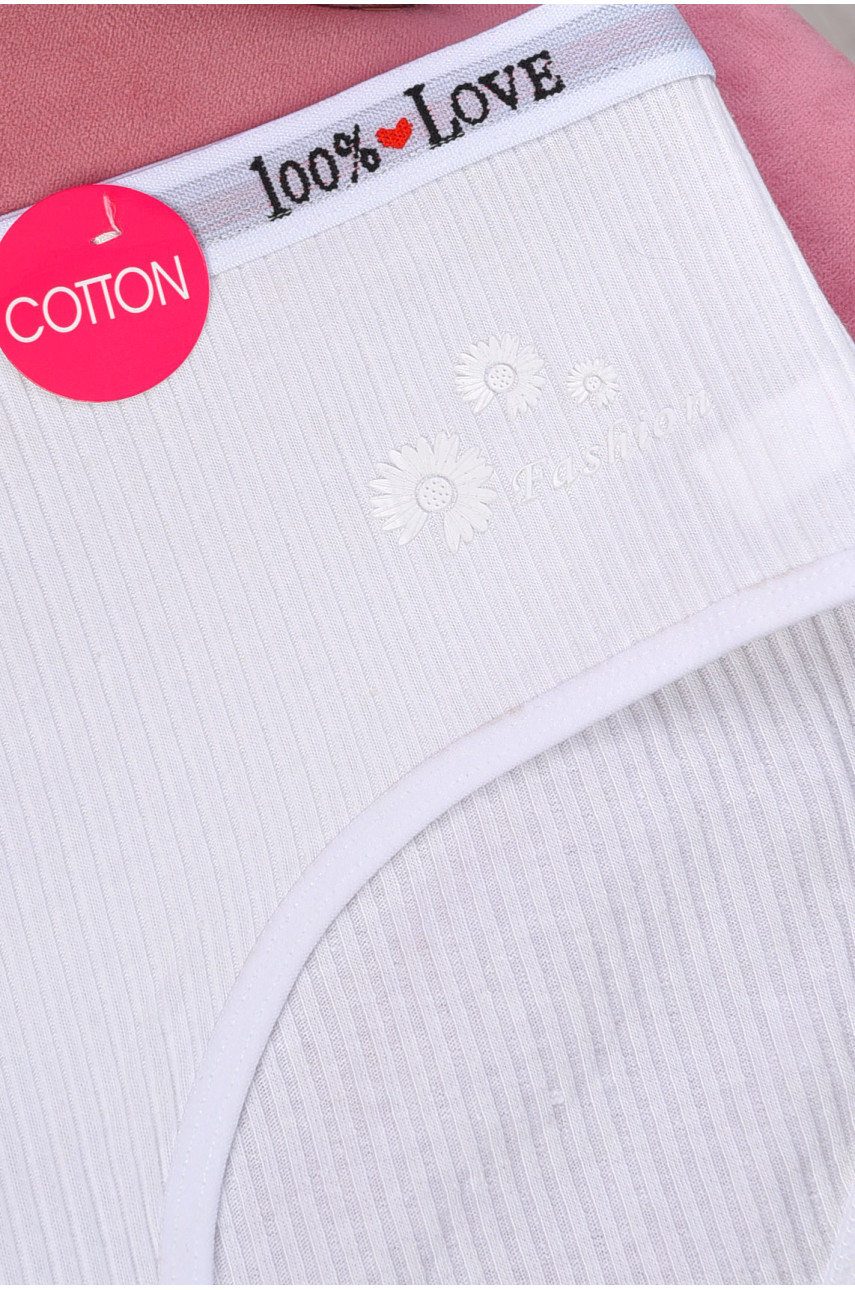 Труси жіночі батальні білого кольору 3321 184905