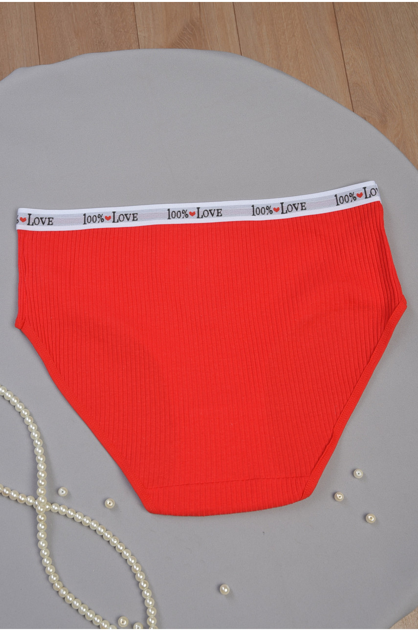 Трусы женские батальные красного цвета 3321 184910 Трусы женские батальные красного цвета 3321 184910