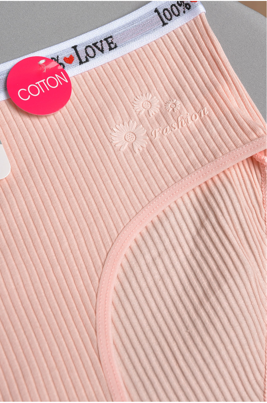 Труси жіночі батальні світло-рожевого кольору 3321 184911