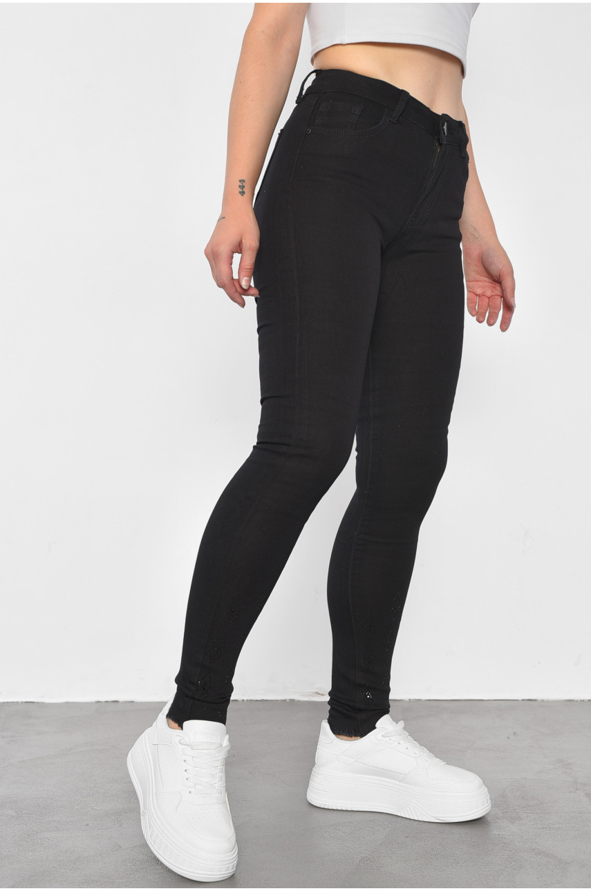 Джинси жіночі чорного кольору 5053 184979