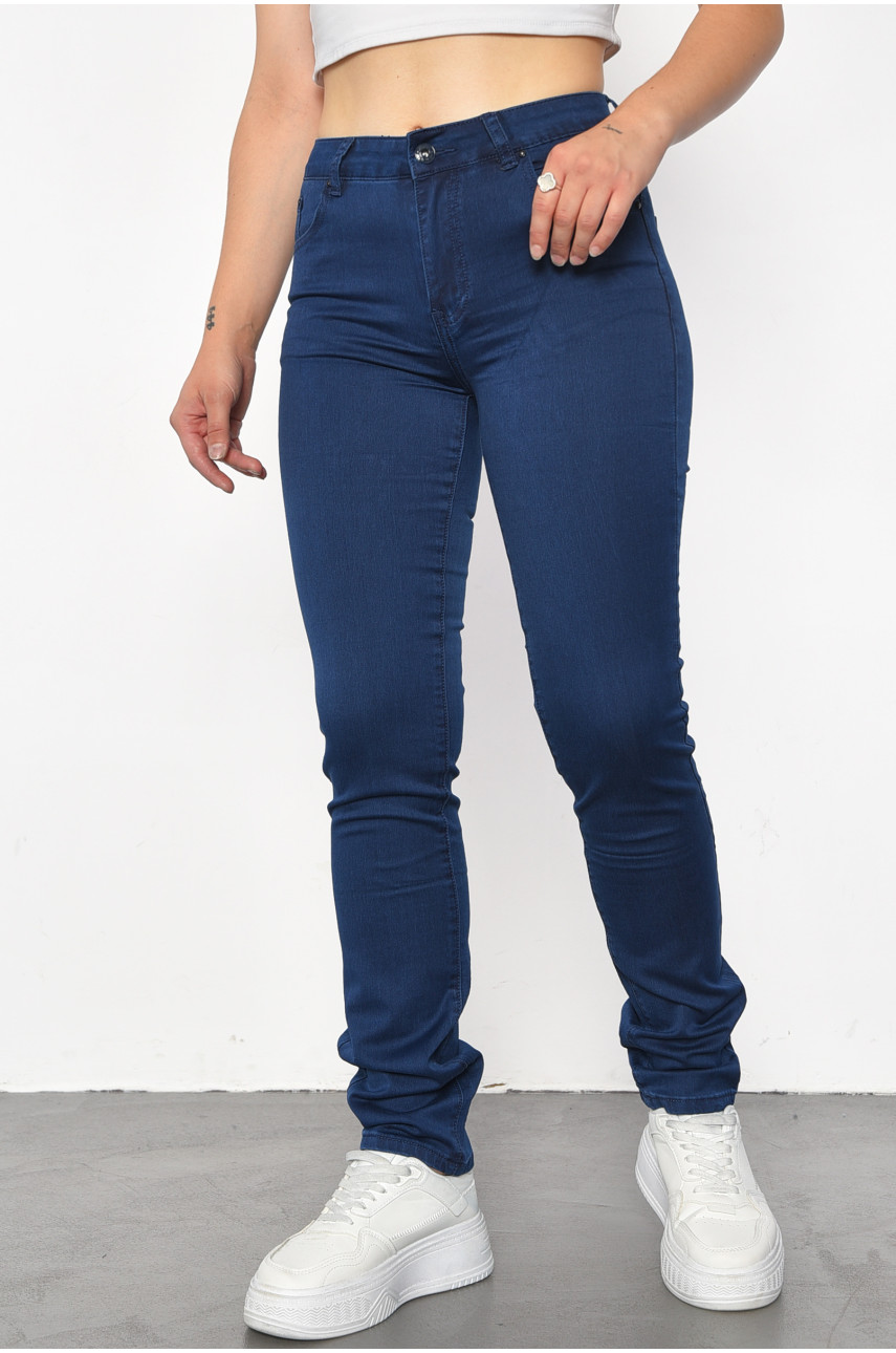 Джинси жіночі синього кольору 752 185298 Джинси жіночі синього кольору 752 185298