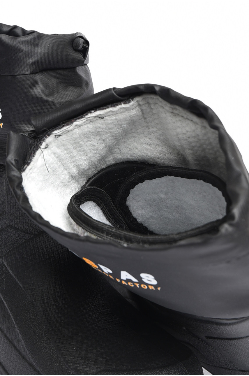 Чоботи чоловічі піна з фетровим утеплювачем чорного кольору ГП-34 185443