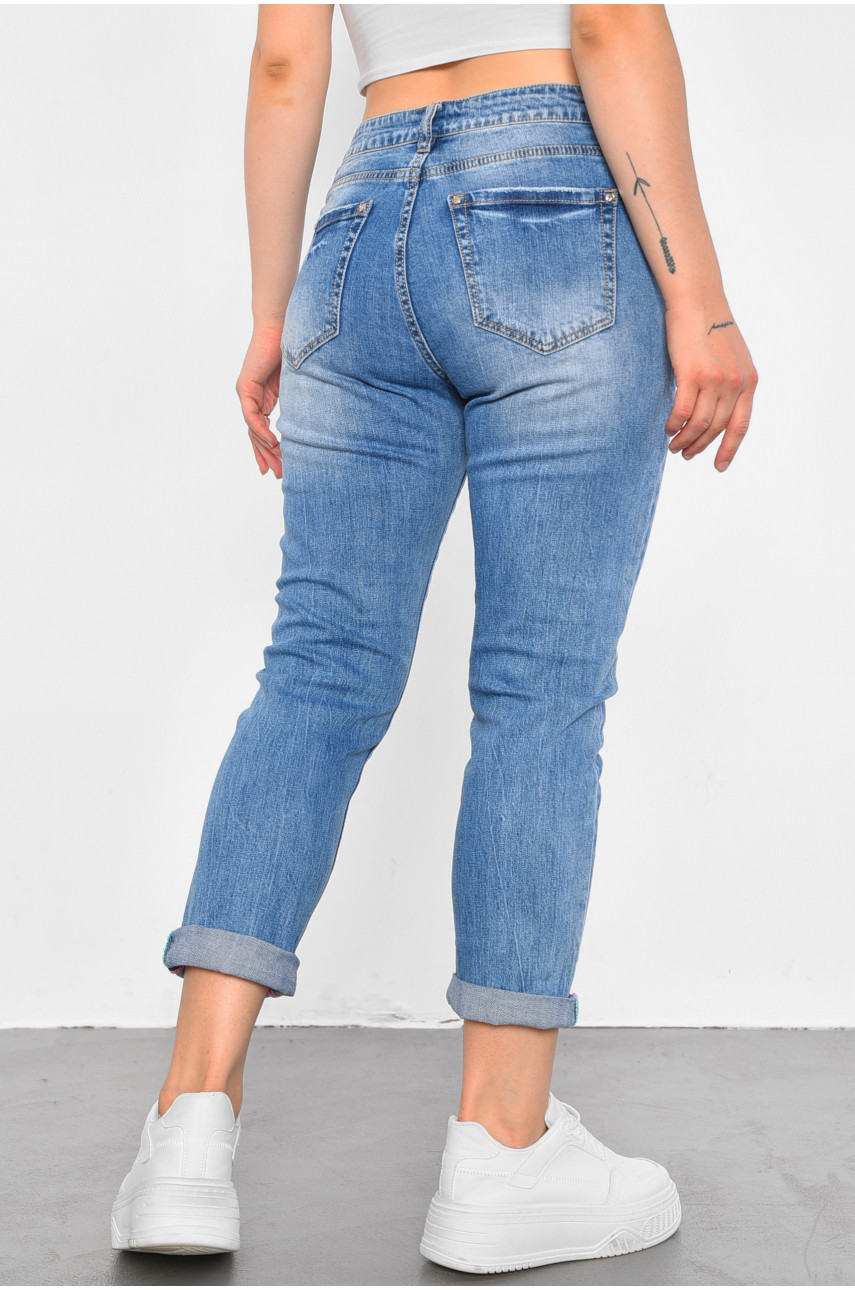 Джинсы женские синего цвета 9281 185457