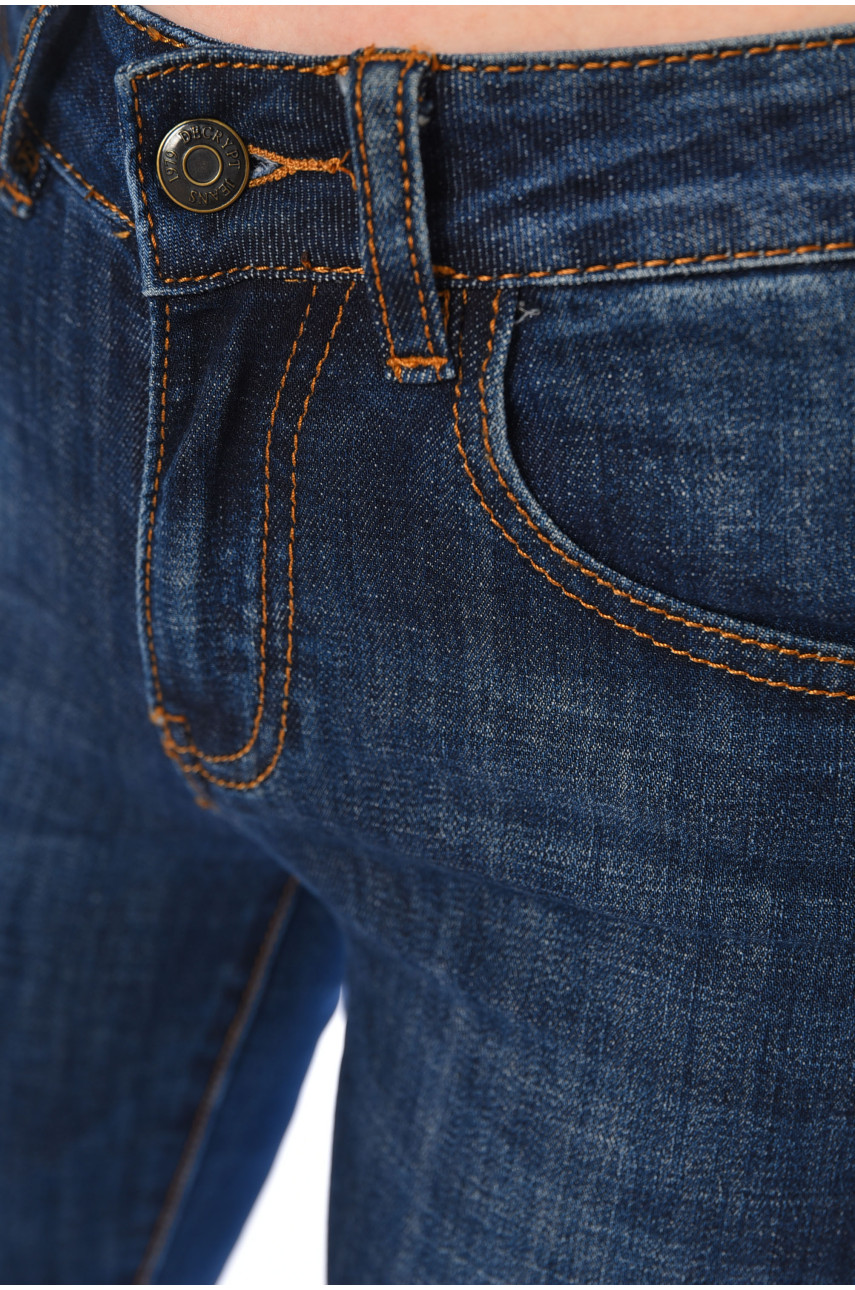 Джинсы женские синего цвета 1011 185463