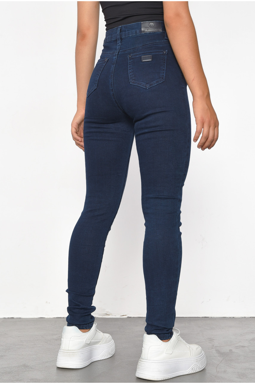 Джинси жіночі синього кольору 789 185482 Джинси жіночі синього кольору 789 185482