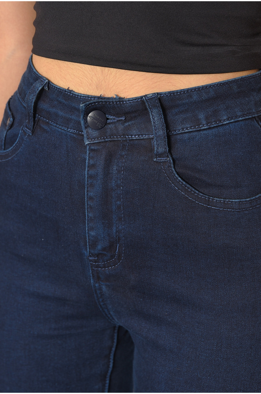 Джинси жіночі синього кольору 789 185482 Джинси жіночі синього кольору 789 185482