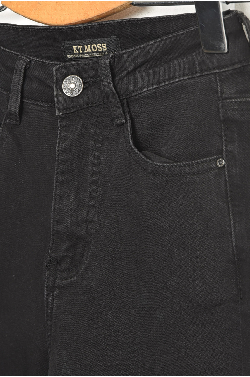 Джинсы женские черного цвета 921 185520