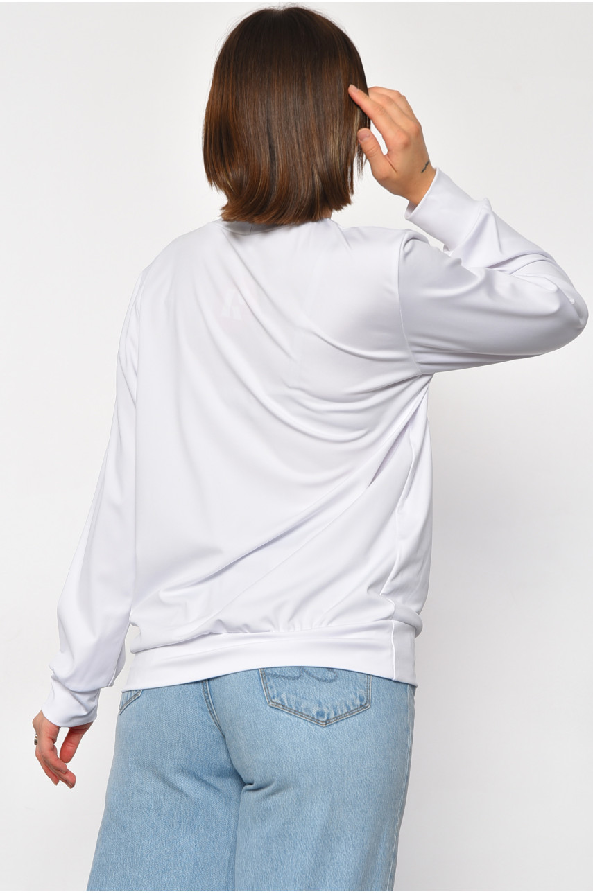 Світшот жіночий з малюнком білого кольору 801 185595 Світшот жіночий з малюнком білого кольору 801 185595