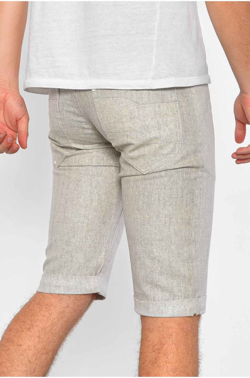 Шорты мужские серого цвета 185617