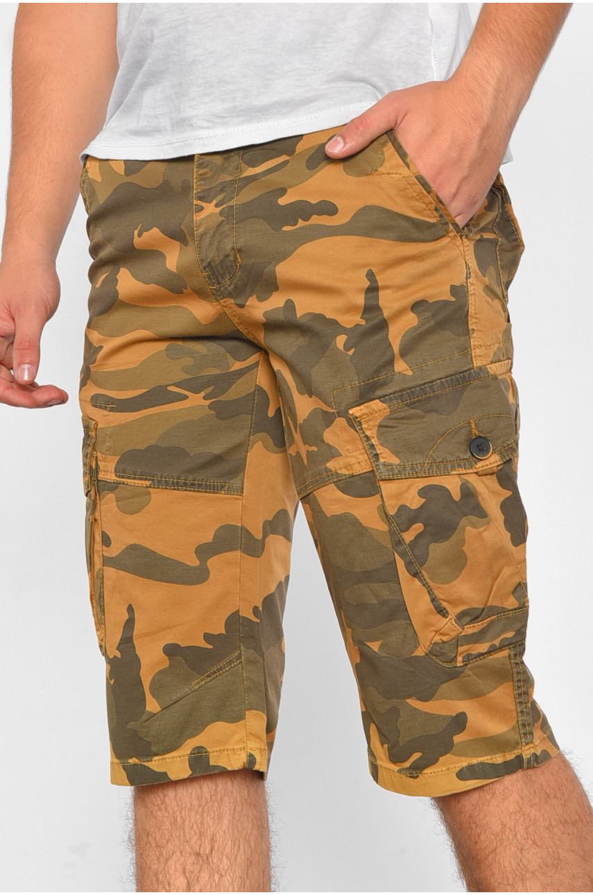 Шорти чоловічі камуфляжні кольору хакі 790924 185620 Шорти чоловічі камуфляжні кольору хакі 790924 185620