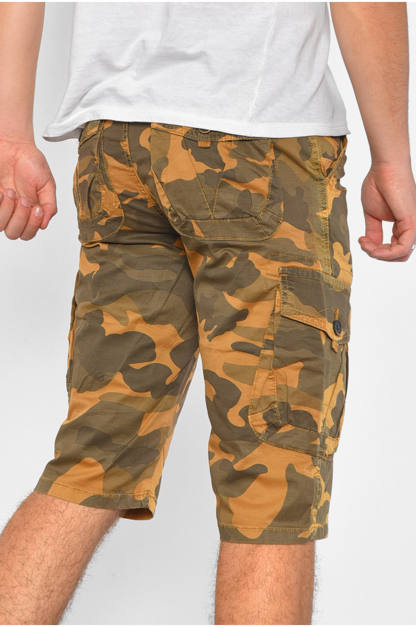 Шорти чоловічі камуфляжні кольору хакі 790924 185620 Шорти чоловічі камуфляжні кольору хакі 790924 185620