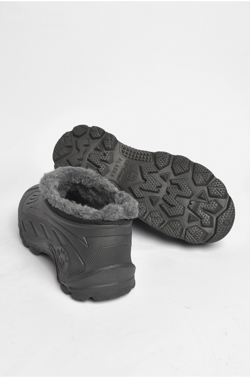 Калоші чоловічі теплі чорного кольору аляска 185747