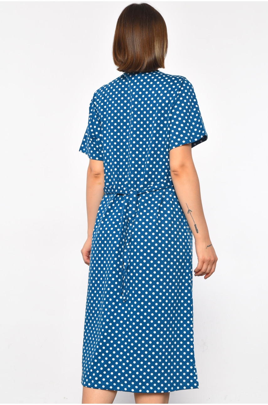 Халат женский батальный с принтом изумрудного цвета 31142 185789 Халат женский батальный с принтом изумрудного цвета 31142 185789