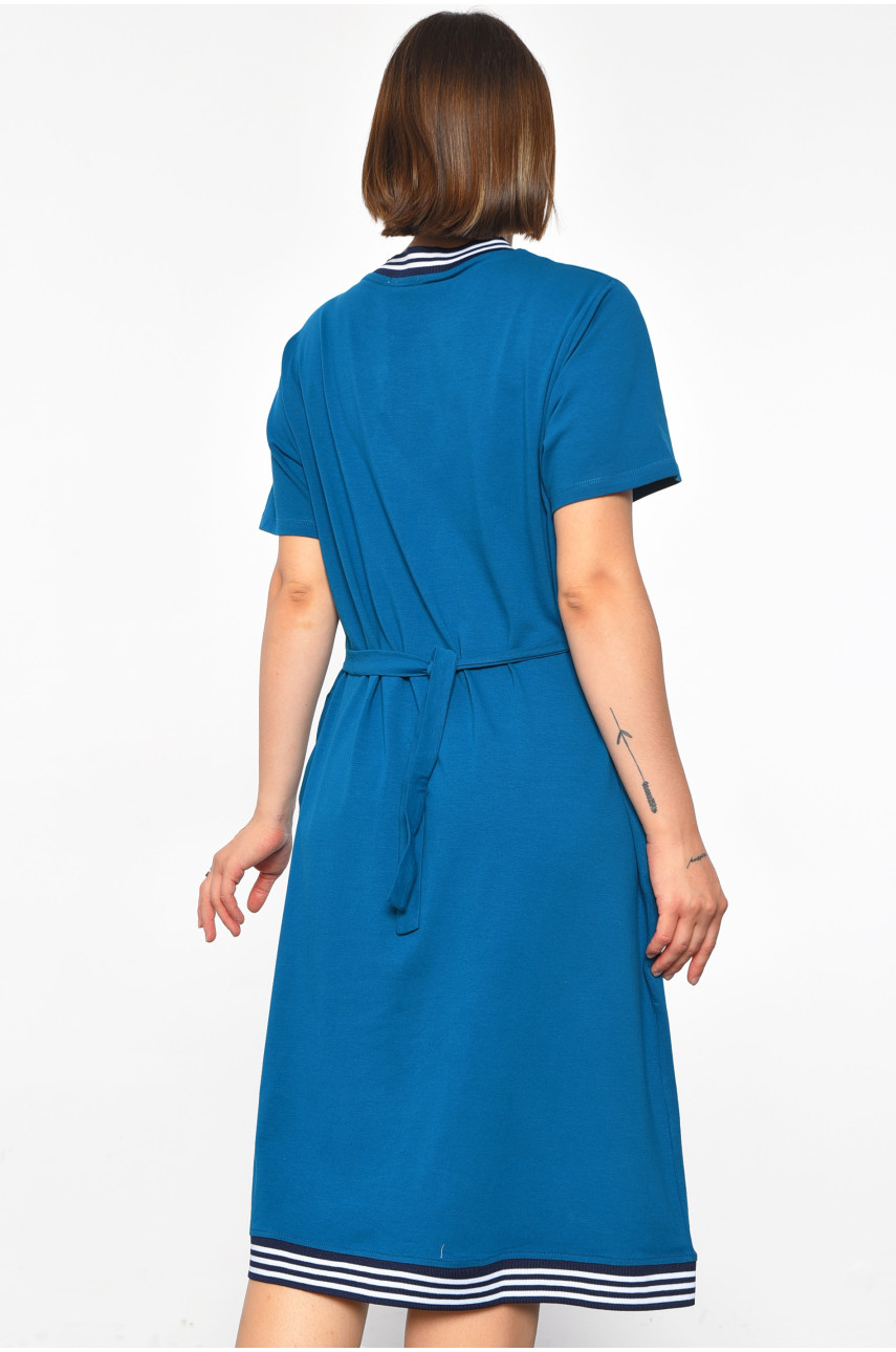 Халат жіночий батальний з принтом смарагдового кольору 31137 185809 Халат жіночий батальний з принтом смарагдового кольору 31137 185809