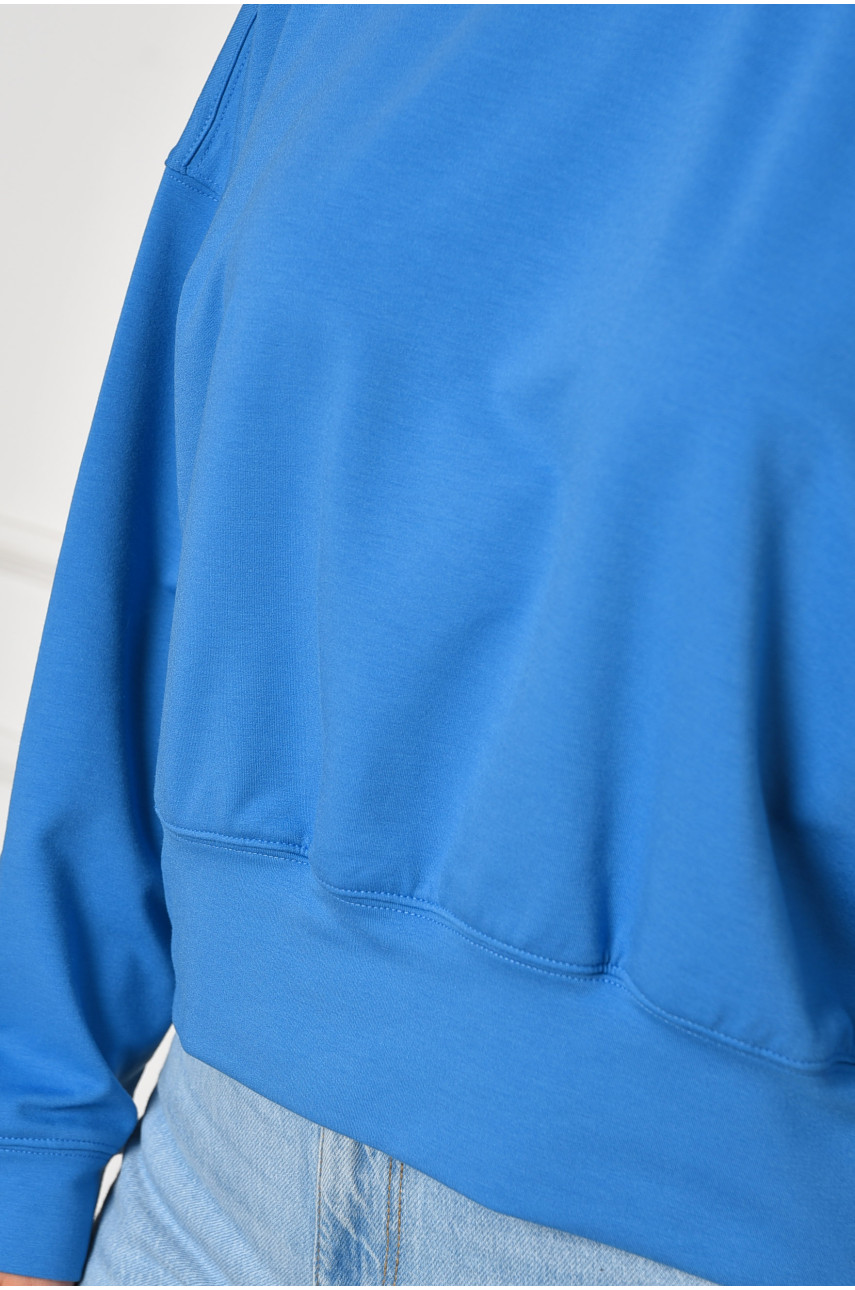 Світшот жіночий блакитного кольору 00166 185983