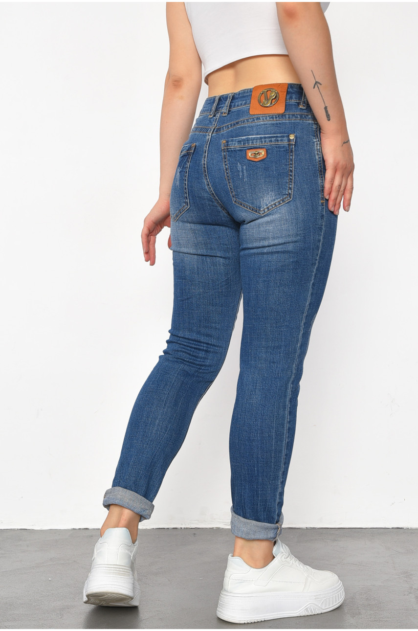 Джинси жіночі темно-синього кольору 5048в 186117
