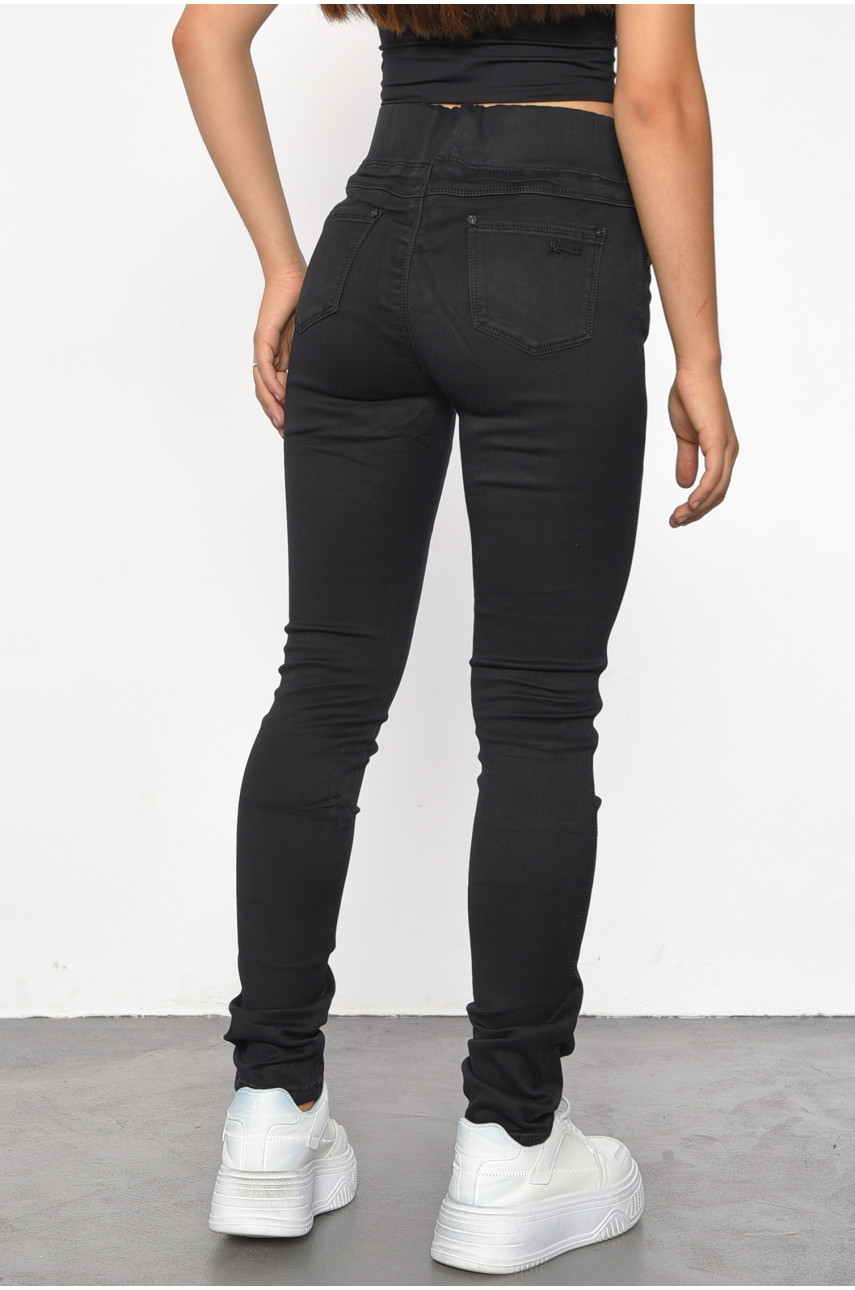 Штани жіночі чорного кольору 8780 186146 Штани жіночі чорного кольору 8780 186146