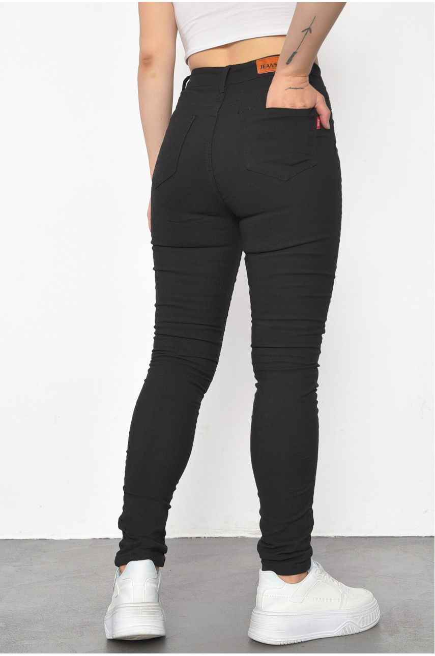 Штани жіночі чорного кольору е05 186147 Штани жіночі чорного кольору е05 186147