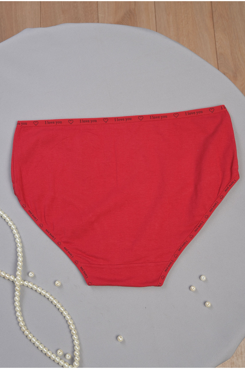 Трусы женские батальные бордовог цвета 3978 186229 Трусы женские батальные бордовог цвета 3978 186229