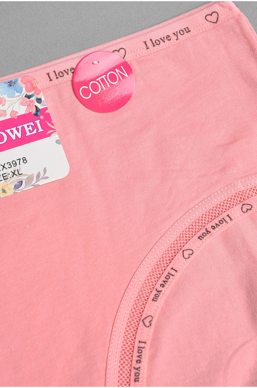 Трусы женские батальные розового цвета 3978 186241 Трусы женские батальные розового цвета 3978 186241