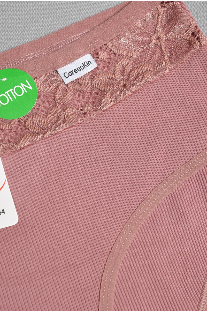 Трусы женские батальные цвета мокко 6134 186256