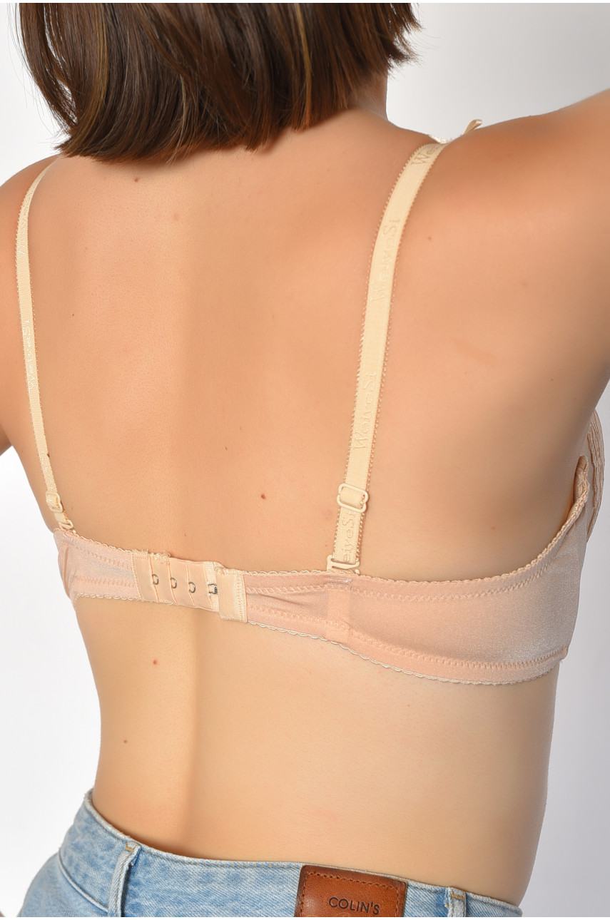 Бюстгальтер жіночий бежевого кольору чашка В 1423 186275