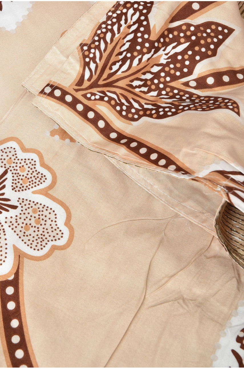 Комплект постільної білизни з ковдрою бежевого кольору євро 07185 186393 Комплект постільної білизни з ковдрою бежевого кольору євро 07185 186393