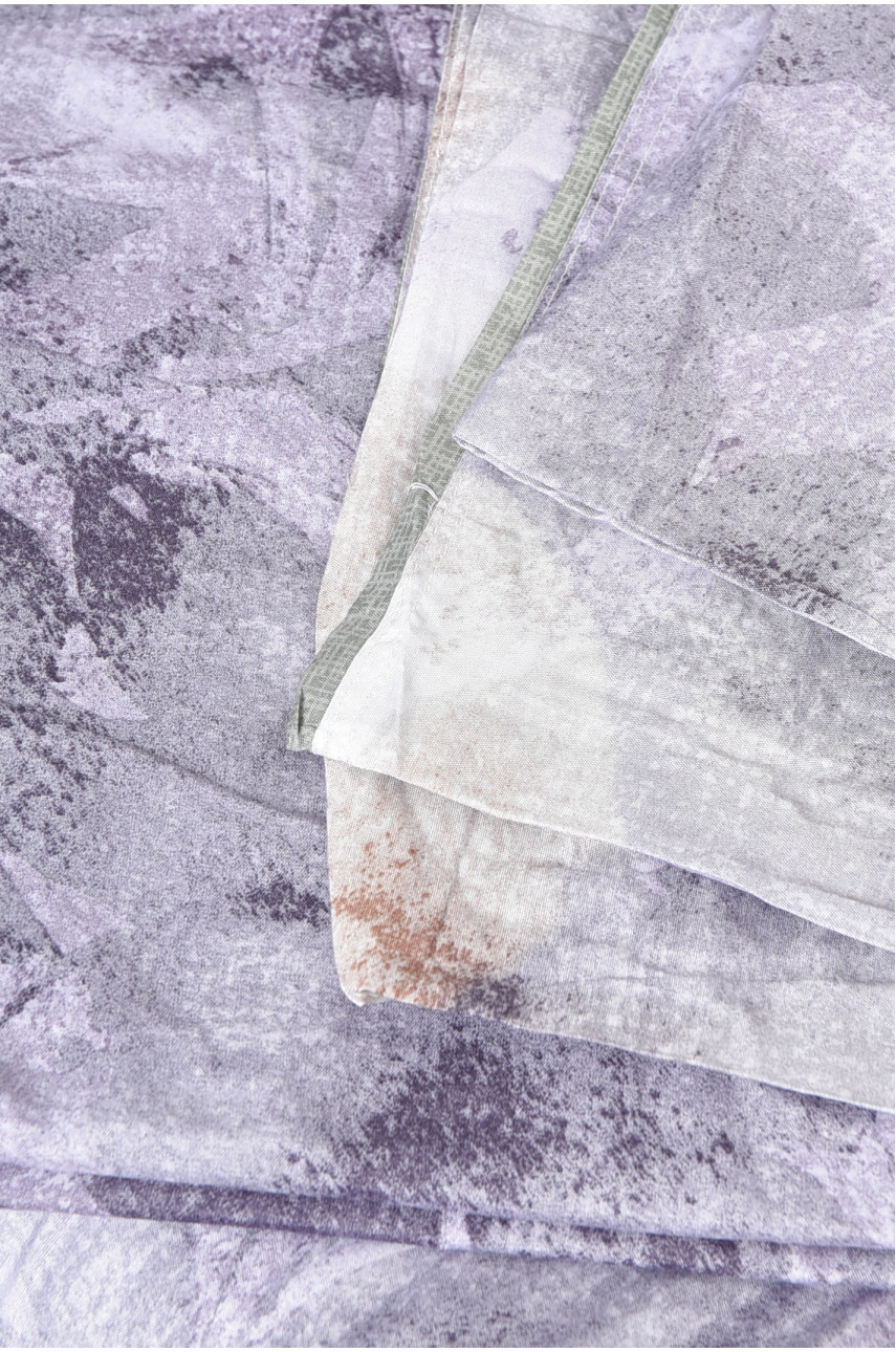 Комплект постельного белья с одеялом сиреневого цвета полуторный 07187 186521