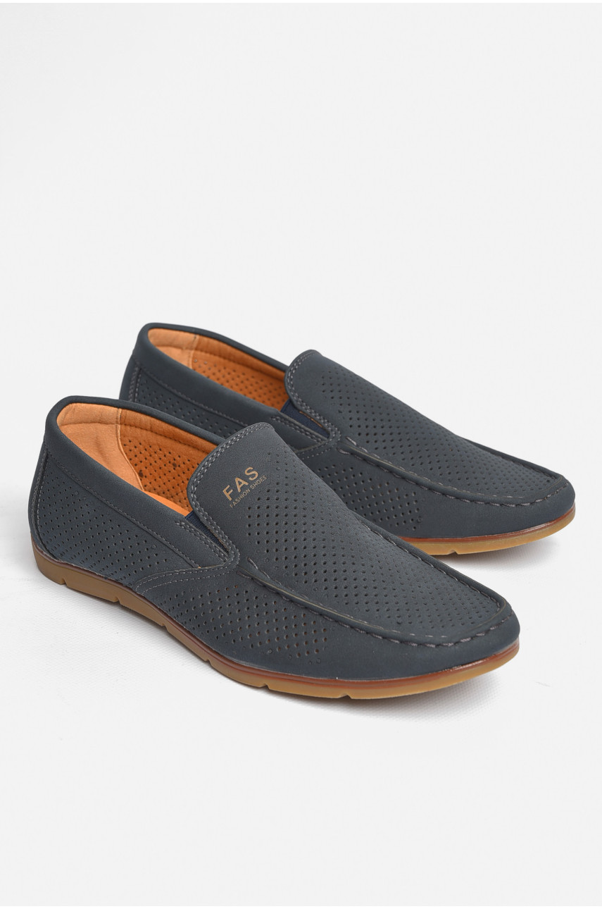 Туфлі чоловічі темно-синього кольору 81440-2 186530