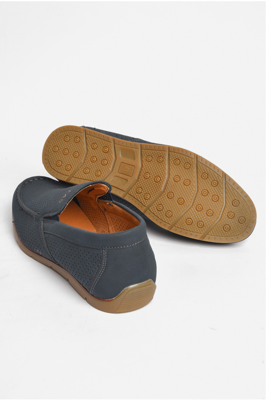 Туфлі чоловічі темно-синього кольору 81440-2 186530