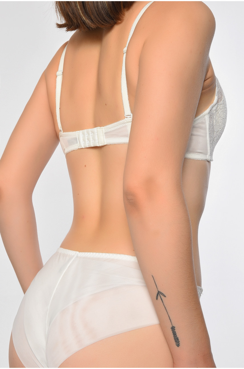 Комплект жіночий молочного кольору чашка В 2004 186548 Комплект жіночий молочного кольору чашка В 2004 186548