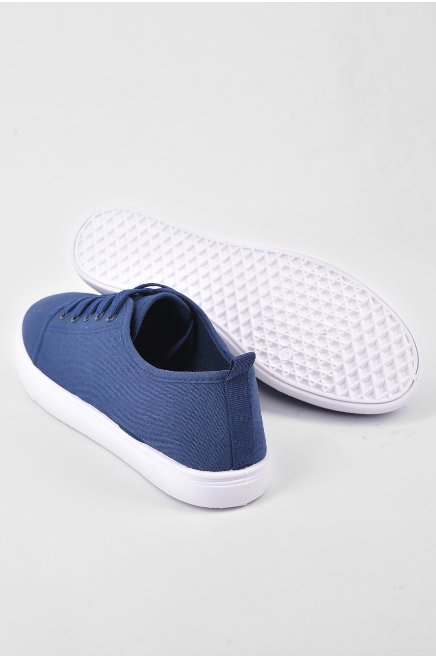 Мокасини чоловічі темно-синього кольору 2339 186615