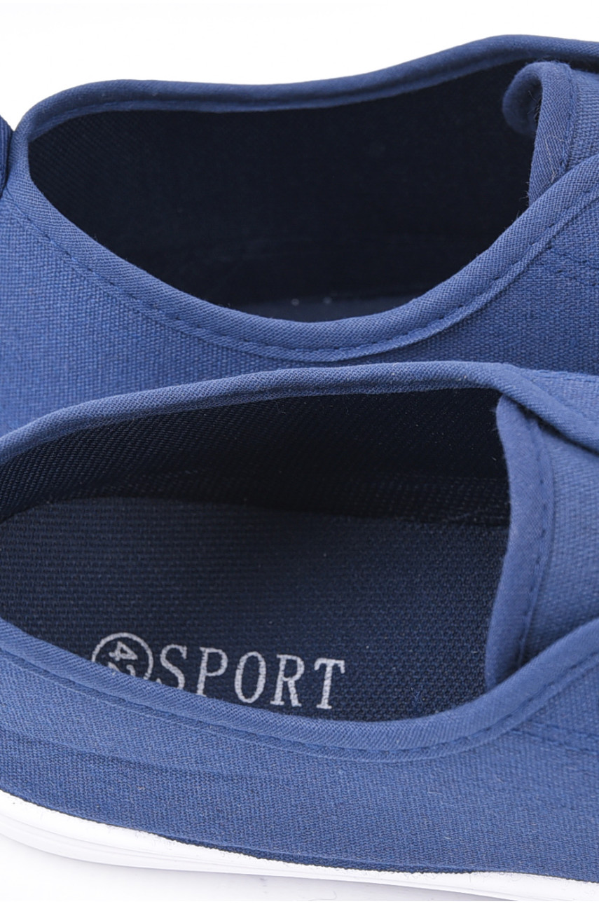 Мокасини чоловічі темно-синього кольору 2339 186615