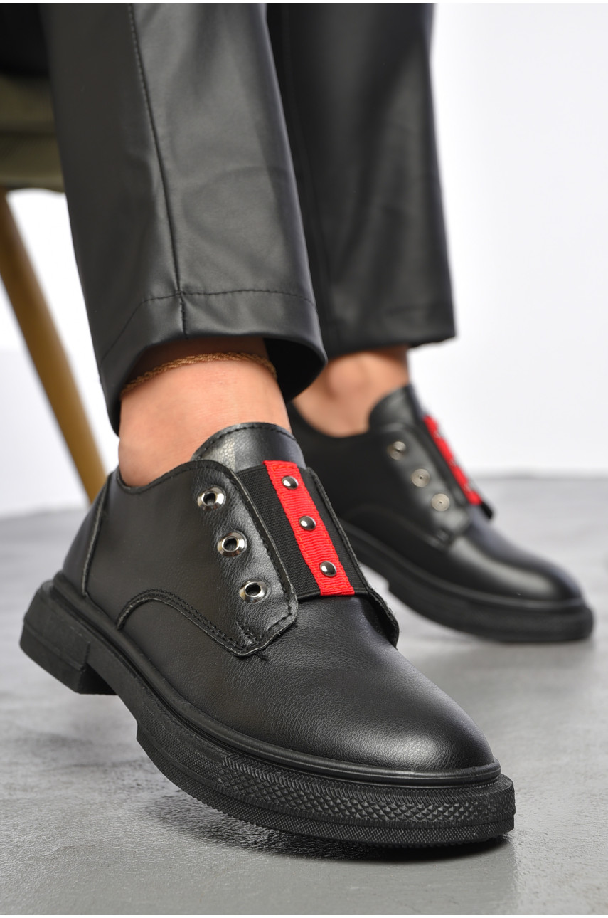 Туфлі жіночі чорного кольору В-23 186665