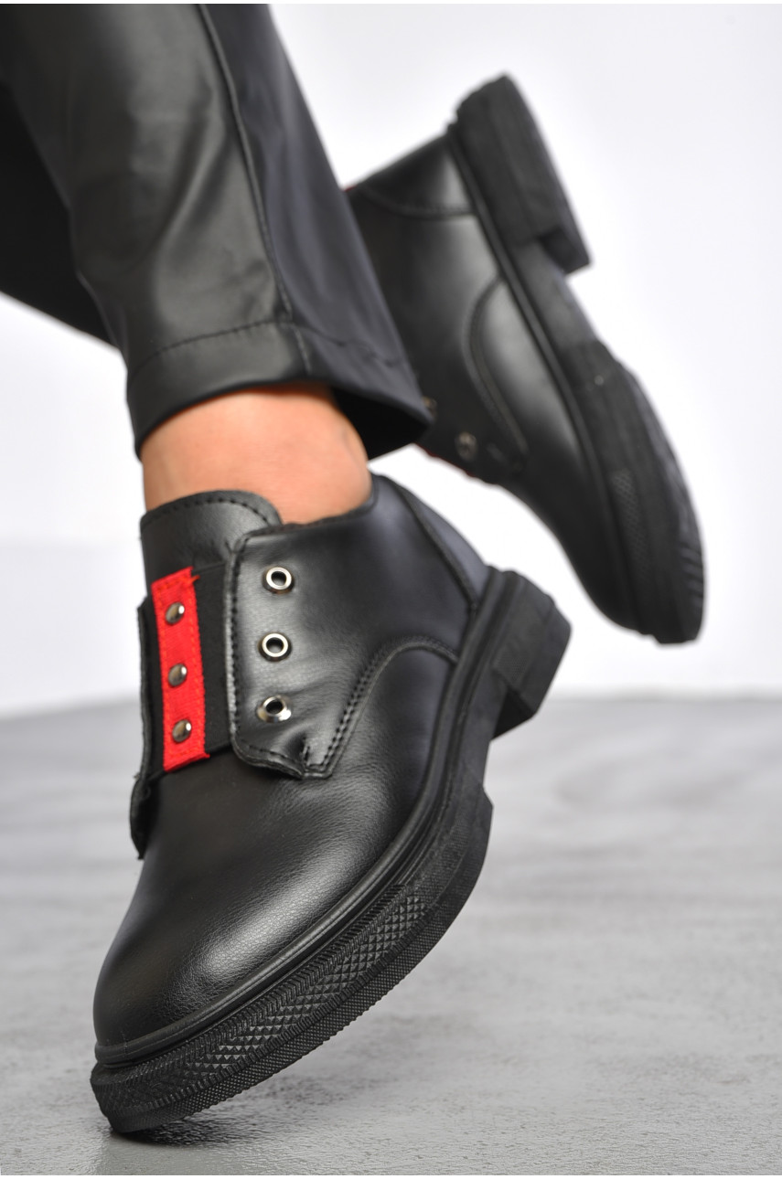 Туфлі жіночі чорного кольору В-23 186665