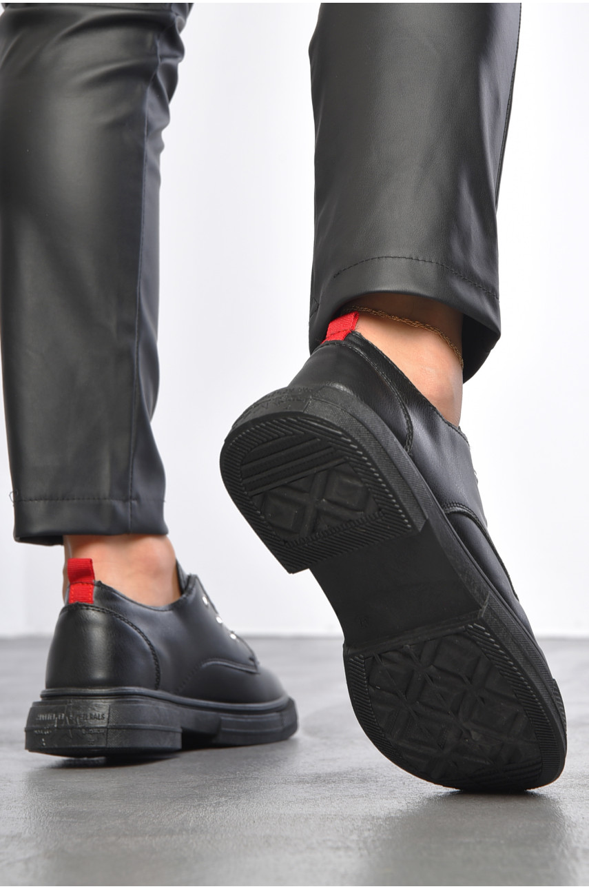 Туфлі жіночі чорного кольору В-23 186665