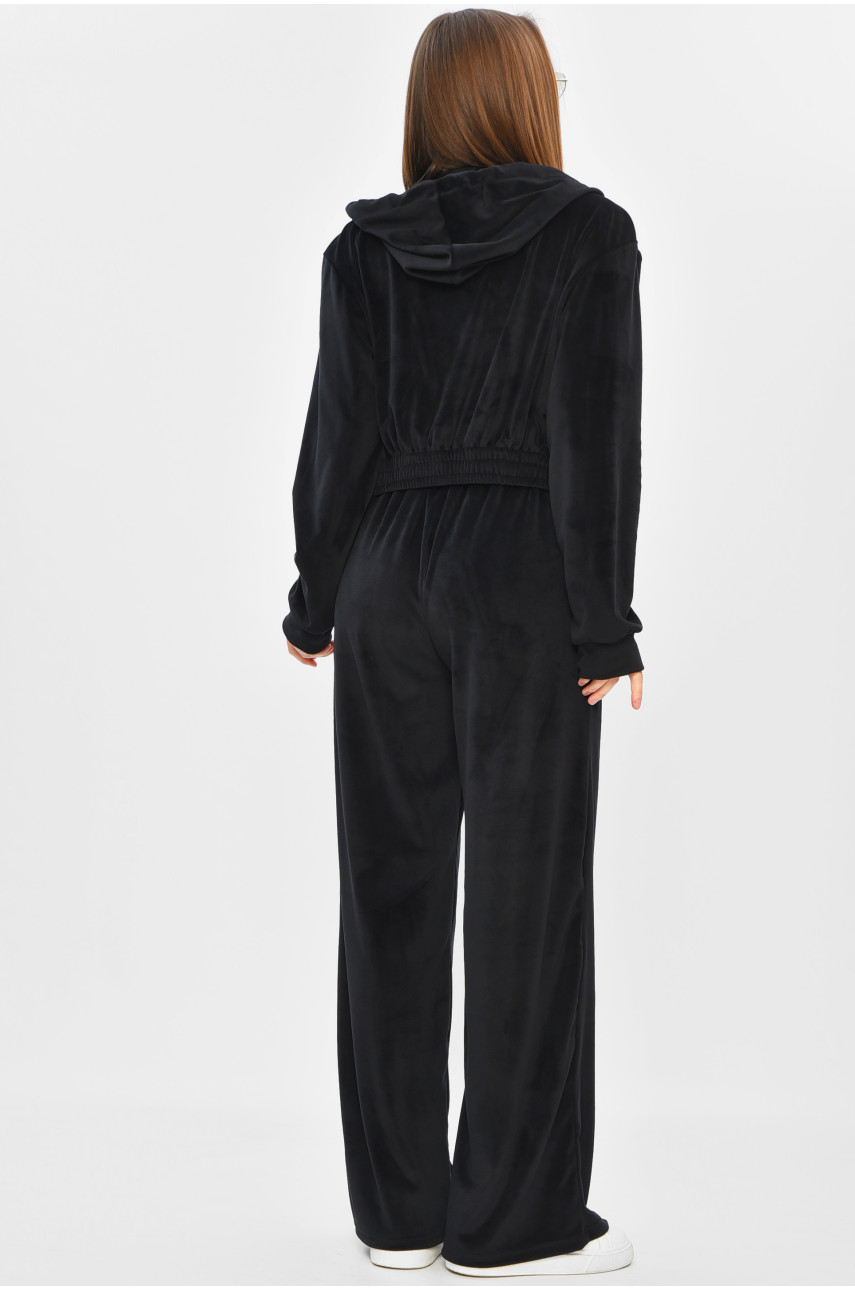 Спортивний костюм жіночий чорного кольору 1053 186840